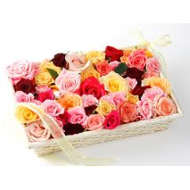 rose basket to japan