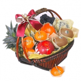 assorted fruits basket to japan