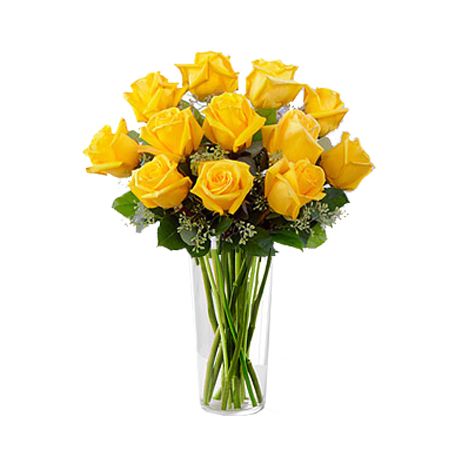 send 12 yellow roses to tokyo
